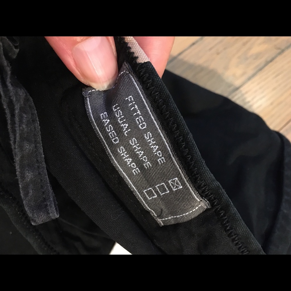 Black straight pants - Picture 3 of 11